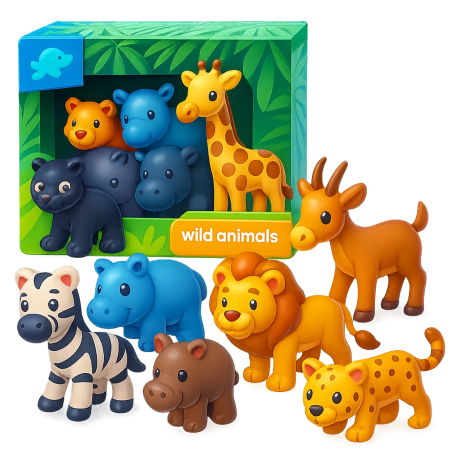 Herní sady se zvířátky