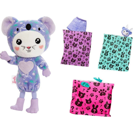 Barbie Cutie Reveal Chelsea v kostýmu Zajíček ve fialovém kostýmu Koala