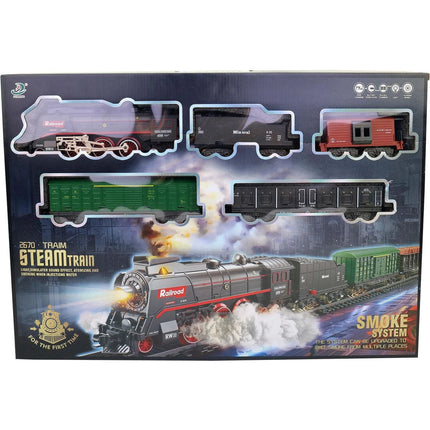 Parní vlaková souprava na baterie 68 dílků