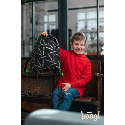 Sáček na obuv Grow Bold černý