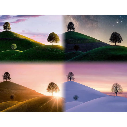 Ravensburger Puzzle: Roční období 2000 dílků