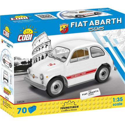 Cobi 24524 Youngtimer Fiat 500 Abarth 70 dílků