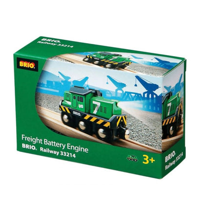 BRIO Elektrická lokomotiva zelená