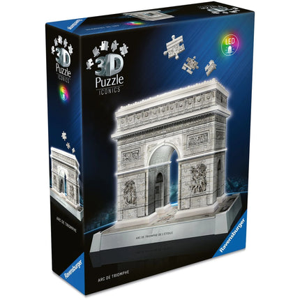 Ravensburger Iconics: Vítězný oblouk (Noční edice) 216 dílků