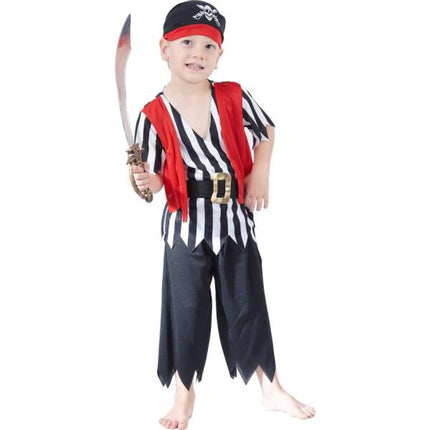 Dětský karnevalový kostým Pirát vel. XS
