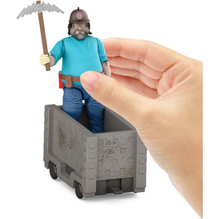 Filmový Steve a vozík - Minecraft