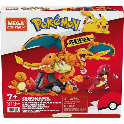 MEGA Pokémon evoluční set - charmander