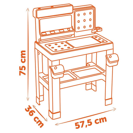 Smoby Black+Decker Pracovní dílna Bricolo Pro