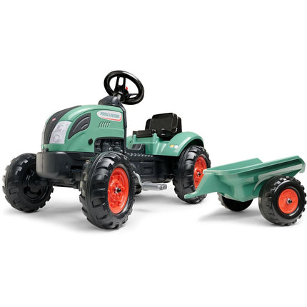 FALK Traktor šlapací farmářský tmavě zelený Vintage