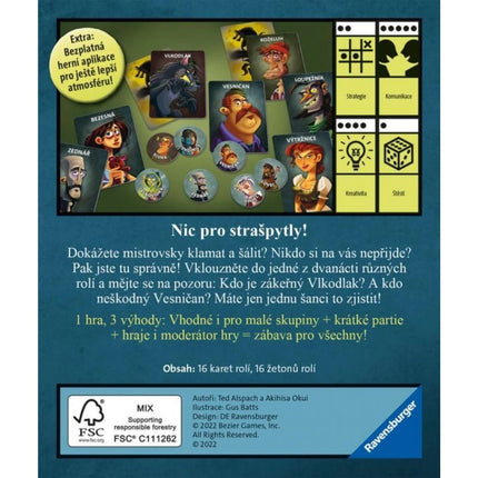 Ravensburger Hry: Vlkodlaci za úplňku