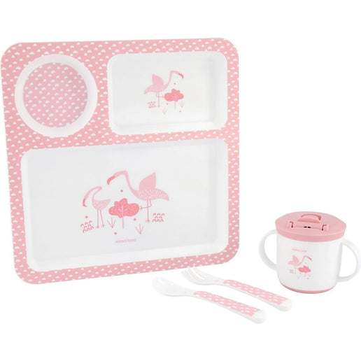 Jídelní sada 4-dílná Flamingo