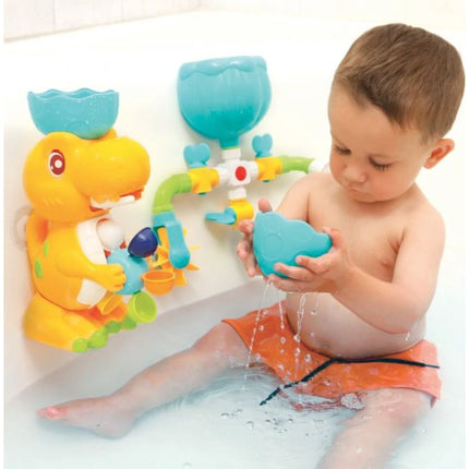 Vodní mlýnek s potrubím Dinosaurus