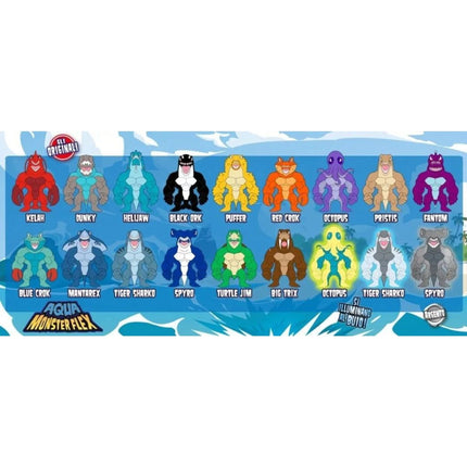 Flexi Monster AQUA figurka č.14 Turtle Jim