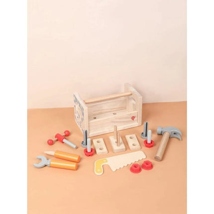 Dřevěná sada nářadí s ponkem Velký tesař