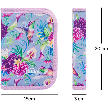 Školní penál jednopatrový Kolibřík