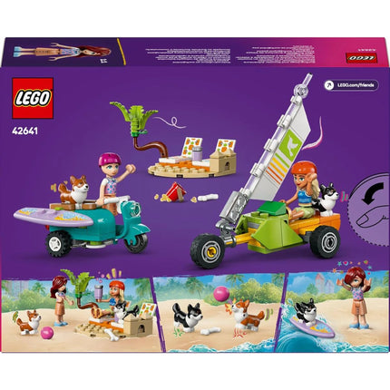 LEGO® Friends 42641 Dobrodružství se surfujícími psy a skútrem