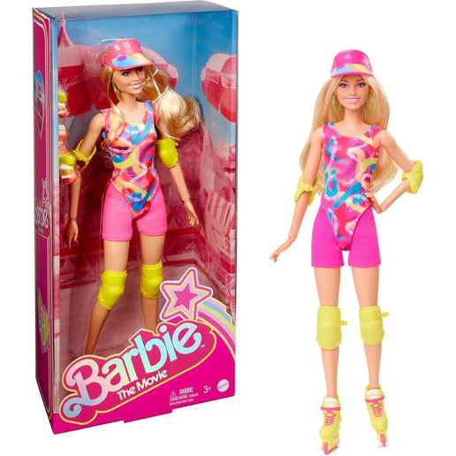 Barbie Margot Robbie ve filmovém oblečku Kolečkové brusle HRB04