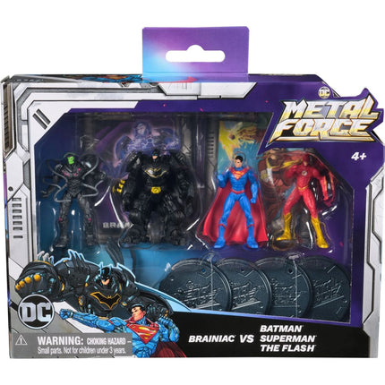 DC Metal force multibalení figurek 5 cm s podstavcem