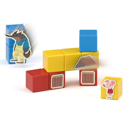 Geomag Magicube Three Little Pigs 42 dílků