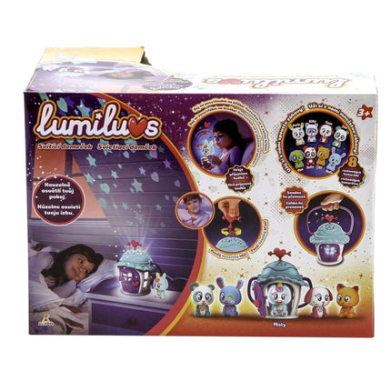 Domeček svítící s jednorožcem Lumiluvs