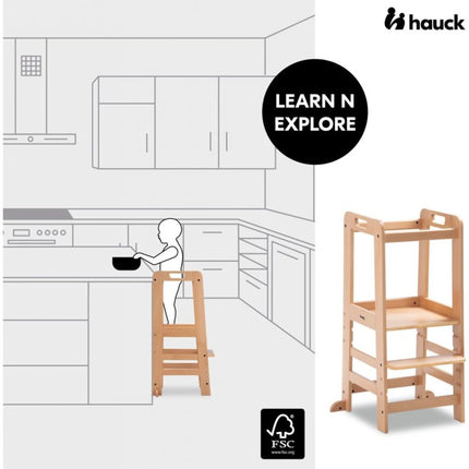 Hauck Učící věž Learn N Explore natural