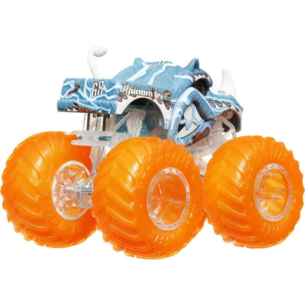 Hot Wheels Monster Trucks Power Smashers Truck oranžová kola