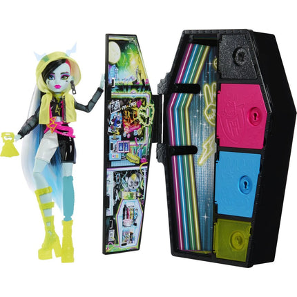 Monster High Skulltimate Secrets Panenka neon - Frankie