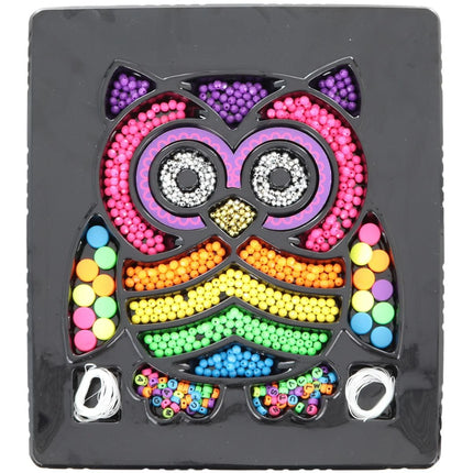 Korálky plastové sovička