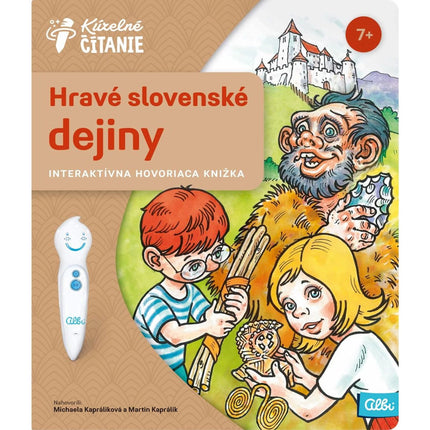 Kúzelné čítanie Kniha Hravé slovenské dejiny (slovenské vydanie)