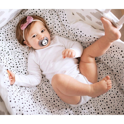 Dudlík silikonový dynamický Salt & Pepper 6-18m 2 ks