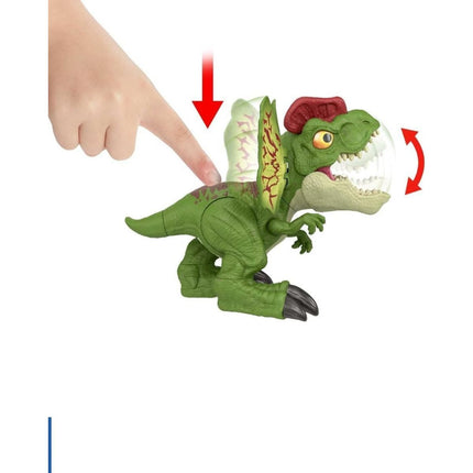 Vystřelující Dilophosaurus se zvuky - Jurský svět