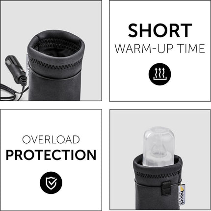 Hauck Ohřívač láhví do auta Feed Me black