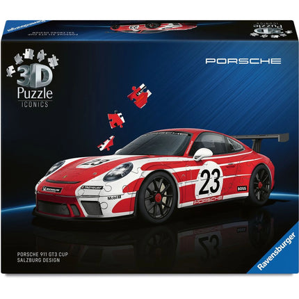Ravensburger Iconics: Porsche 911 GT3 Cup Salzburg Design 108 dílků