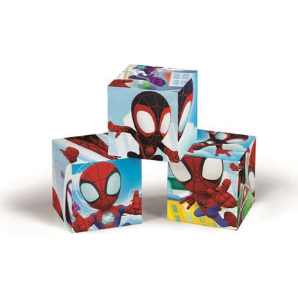 Puzzle Spidey and his amazing friends Obrázkové kostky 12 ks