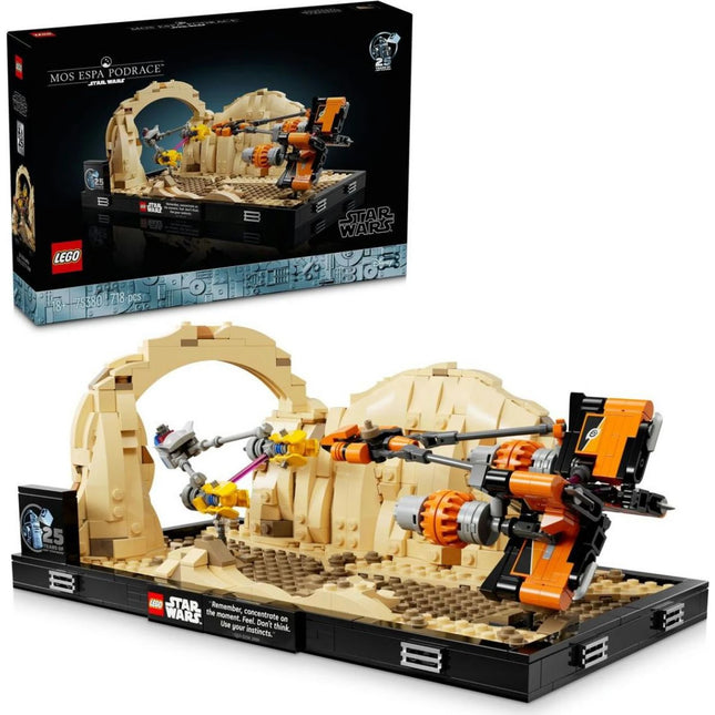 LEGO® Star Wars™ 75380 Závody kluzáků v Mos Espa - diorama