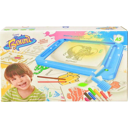 Foukací fixy s magickou tabulkou