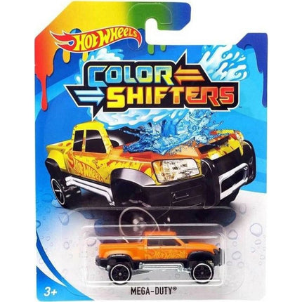 Hot Wheels Angličák Color Shifters Mega Duty