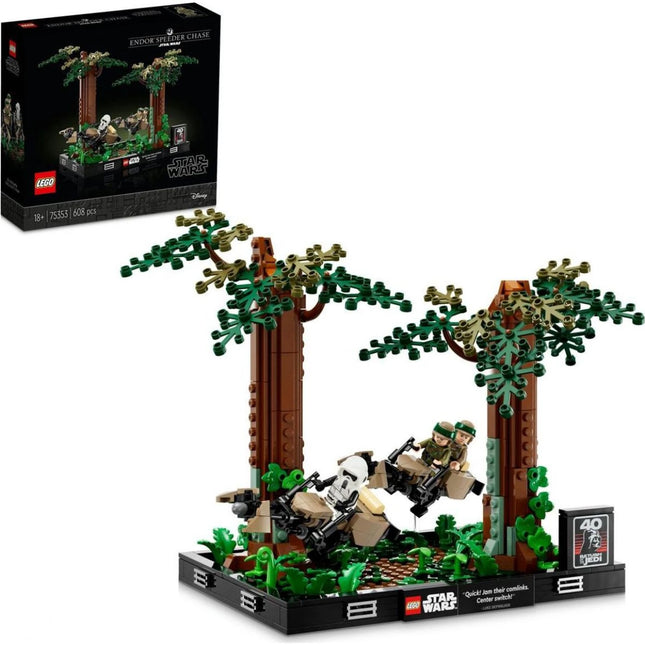 LEGO® Star Wars™ 75353 Honička spídrů na planetě Endor™ diorama