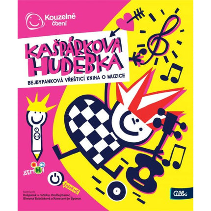 Kouzelné čtení Kniha Kašpárkova hudebka