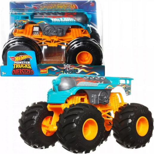 Hot Wheels Monster Trucks Velký truck West Coast Crusher