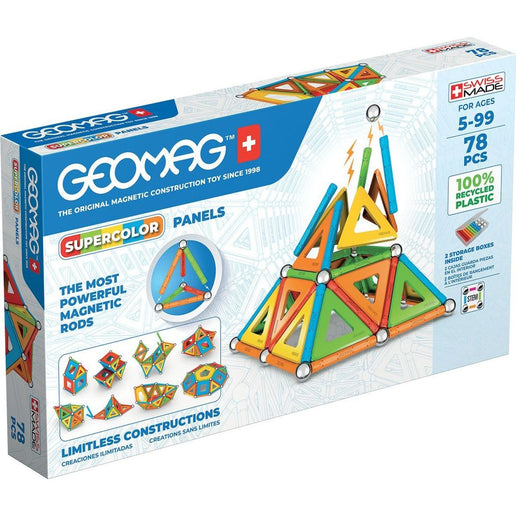 Geomag Supercolor Recycled 78 dílků