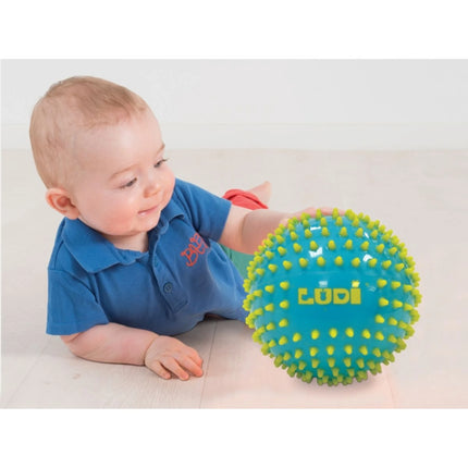 Senzorické míčky 3 ks modré