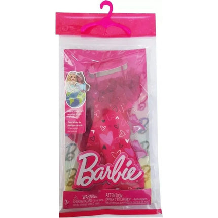 Barbie Obleček s doplňky v praktickém balení HRH36