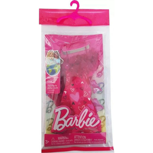 Barbie Obleček s doplňky v praktickém balení HRH36