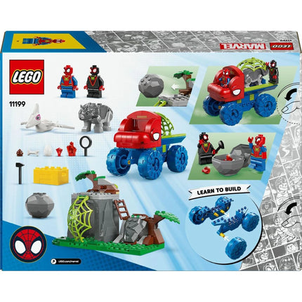 LEGO® Marvel Spidey a jeho úžasní přátelé 11199 Spideyho tým a záchrana dinosaurů s truckem - Spidey a jeho úžasní přátelé
