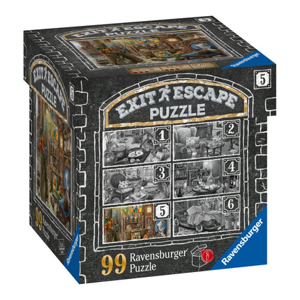 Ravensburger Puzzle: EXIT Podkroví 99 dílků