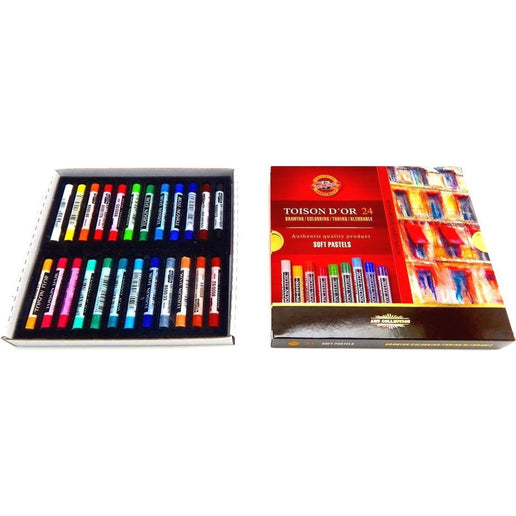 KOH-I-NOOR Sada kříd prašných 10 mm 24 ks