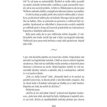 Sally Jones a dopis od mrtvého