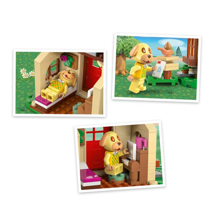 LEGO® Animal Crossing™ 77058 Goldie a její útulný dům