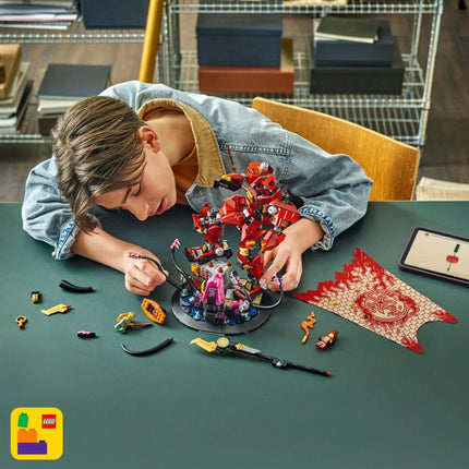 LEGO® NINJAGO® 71846 Robot Ohnivého rytíře